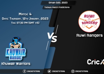 Oman D20, 2023, KHW vs RUR 4th Prediction, Fantasy Cricket Tips, Pitch Report and Injury Update