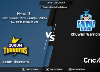 Oman D20 League, 2023, QUT vs KHW 13th Match Prediction, Fantasy Cricket Tips, Pitch Report and Injury Update