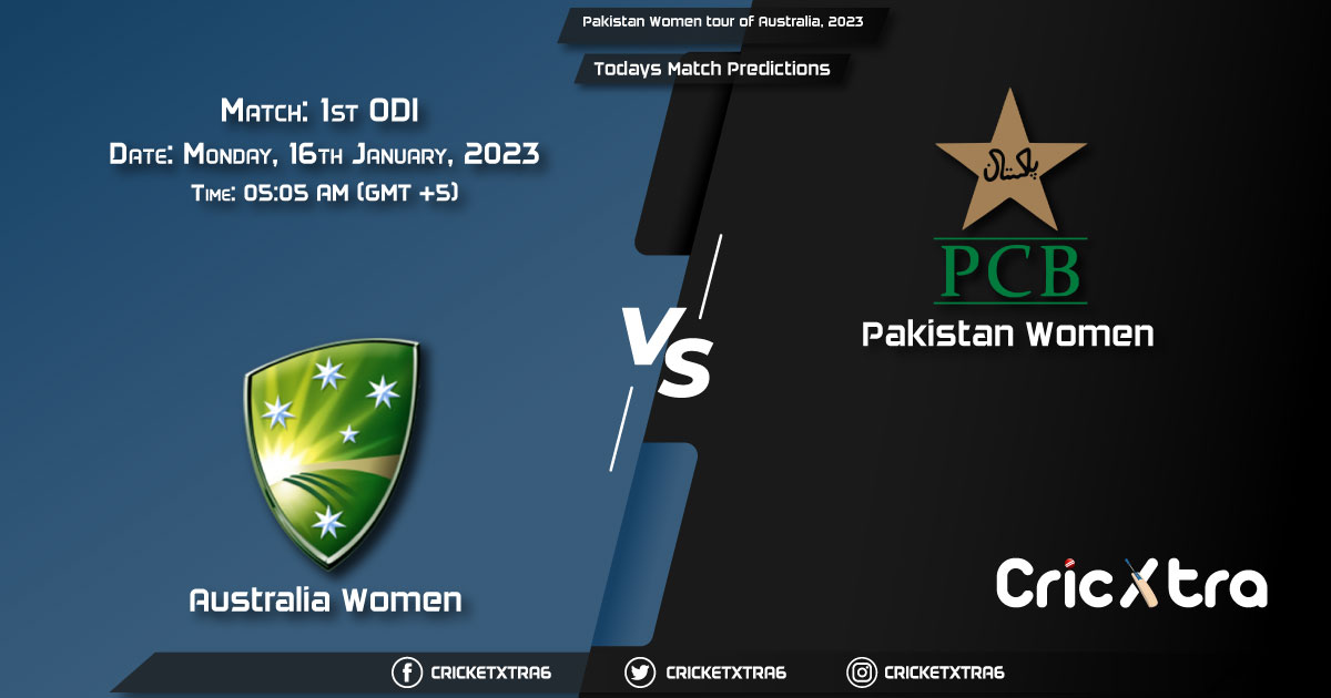 Pakistan Women tour of Australia, 2023, AUS-W vs PAK-W 1st ODI Match Prediction, Fantasy Cricket Tips, Pitch Report and Injury Update
