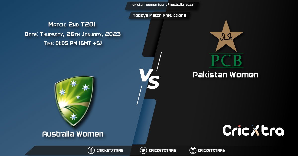 Pakistan Women tour of Australia, 2023, AUS-W vs PAK-W 2nd T20I Match Prediction, Fantasy Cricket Tips, Pitch Report and Injury Update