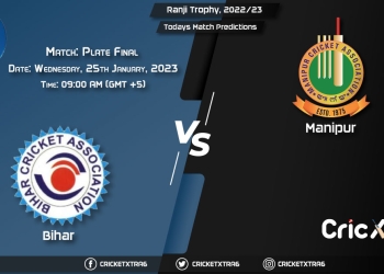 Ranji Trophy, 202223, BIH vs MAN Plate Final Match Prediction, Fantasy Cricket Tips, Pitch Report and Injury Update