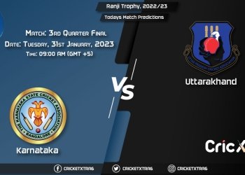 Ranji Trophy, 202223, KAR vs UT 3rd Quarter Final Match Prediction, Fantasy Cricket Tips, Pitch Report and Injury Update