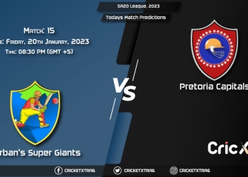 SA20 League, 2023, DSG vs PRC 15th Prediction, Fantasy Cricket Tips, Pitch Report and Injury Update