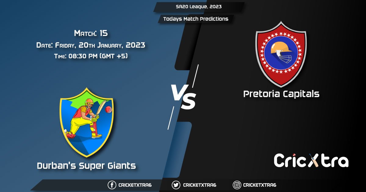 SA20 League, 2023, DSG vs PRC 15th Prediction, Fantasy Cricket Tips, Pitch Report and Injury Update
