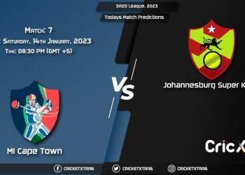 SA20 League, 2023, MICT vs JSK 7th Prediction, Fantasy Cricket Tips, Pitch Report and Injury Update