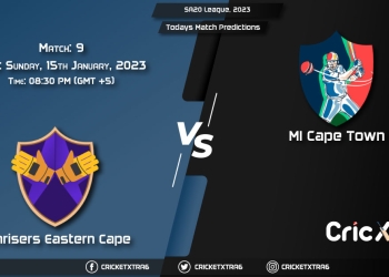 SA20 League, 2023, SUNE vs MICT 9th Prediction, Fantasy Cricket Tips, Pitch Report and Injury Update