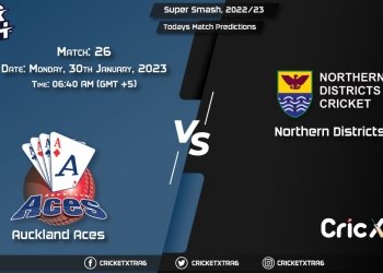 Super Smash, 202223, AA vs ND 26th Match Prediction, Fantasy Cricket Tips, Pitch Report and Injury Update