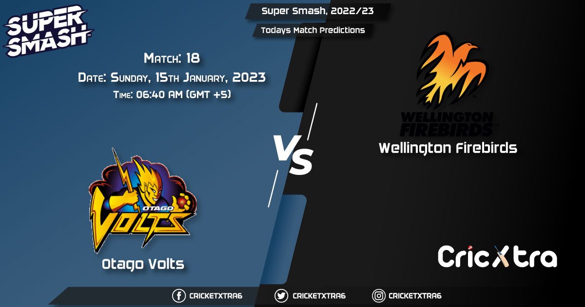 Super Smash, 202223, OV vs WF 18th Match Prediction, Fantasy Cricket Tips, Pitch Report and Injury Update