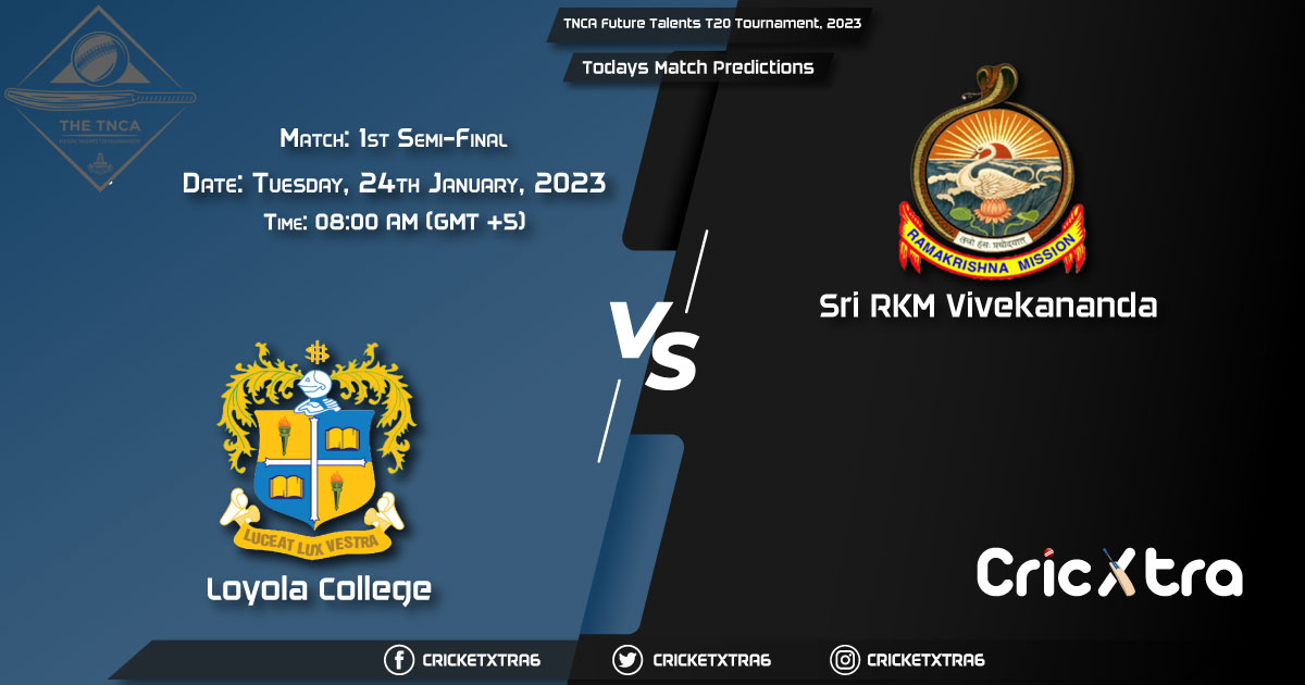 TNCA Future Talents T20 Tournament, 2023, LOC vs SRV 1st Semi-Final Match Prediction, Fantasy Cricket Tips, Pitch Report and Injury Update