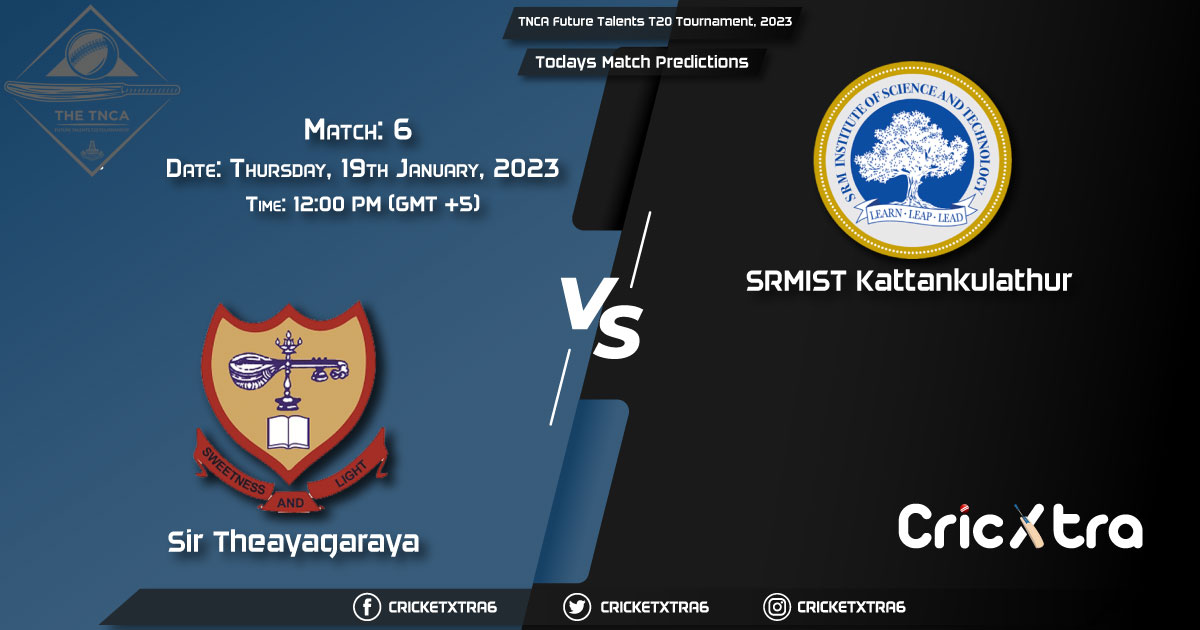 TNCA Future Talents T20 Tournament, 2023, SIT vs STK 6th Match Prediction, Fantasy Cricket Tips, Pitch Report and Injury Update