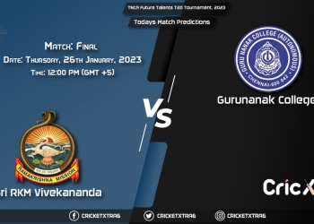 TNCA Future Talents T20 Tournament, 2023, SRV vs GUN Final Match Prediction, Fantasy Cricket Tips, Pitch Report and Injury Update