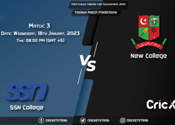 TNCA Future Talents T20 Tournament, 2023, SSC vs NEC 3rd Match Prediction, Fantasy Cricket Tips, Pitch Report and Injury Update