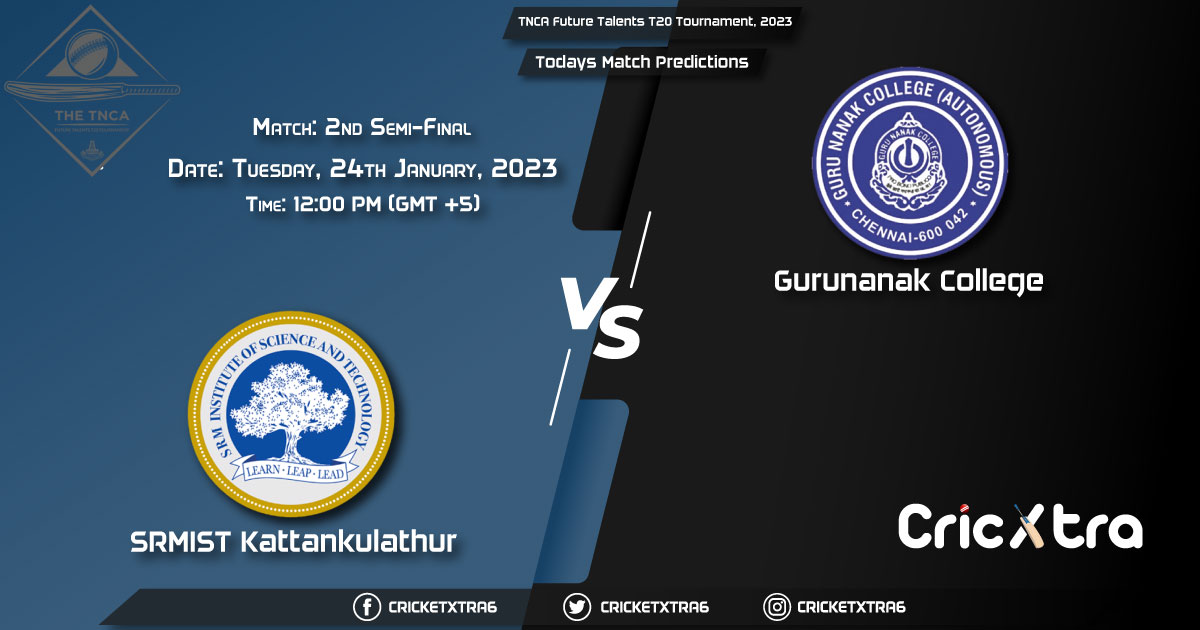 TNCA Future Talents T20 Tournament, 2023, STK vs GUN 2nd Semi-Final Match Prediction, Fantasy Cricket Tips, Pitch Report and Injury Update