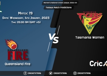 Women's National Cricket League, 202223, QUN-W vs TAS-W 19th Match Prediction, Fantasy Cricket Tips, Pitch Report and Injury Update