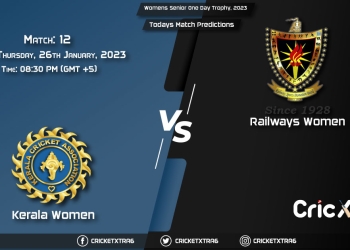 Womens Senior One Day Trophy, 2023, KER-W vs RAI-W 12th Match Prediction, Fantasy Cricket Tips, Pitch Report and Injury Update
