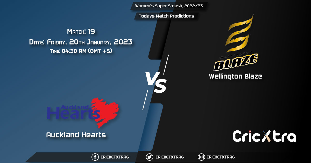 Women's Super Smash, 202223, AH-W vs WB-W 19th Match Prediction, Fantasy Cricket Tips, Pitch Report and Injury Update