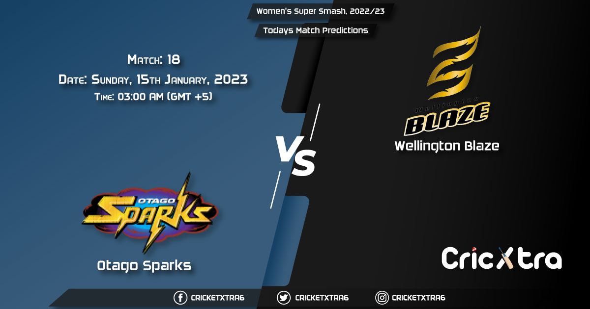 Women's Super Smash, 202223, OS-W vs WB-W 18th Match Prediction, Fantasy Cricket Tips, Pitch Report and Injury Update