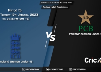 Women's Under-19 T20 World Cup, 2023, ENG-WU19 vs PAK-WU19 15th Match Prediction, Fantasy Cricket Tips, Pitch Report and Injury Update