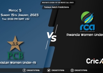 Women's Under-19 T20 World Cup, 2023, PAK-WU19 vs RWA-WU19 5th Match Prediction, Fantasy Cricket Tips, Pitch Report and Injury Update