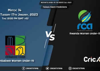 Women's Under-19 T20 World Cup, 2023, ZIM-W U19 vs RWA-W U19 14th Match Prediction, Fantasy Cricket Tips, Pitch Report and Injury Update