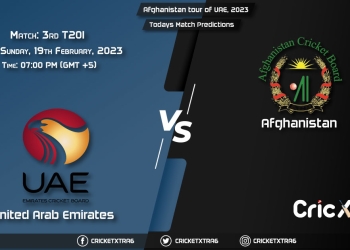 Afghanistan tour of UAE, 2023, UAE vs AFG 3rd T20I Match Prediction, Fantasy Cricket Tips, Pitch Report and Injury Update