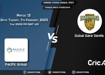 Arabian Cricket League, 2023, PAG vs DDD 13th Match Prediction, Fantasy Cricket Tips, Pitch Report and Injury Update