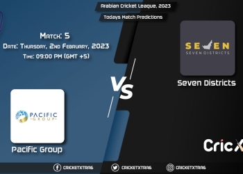 Arabian Cricket League, 2023, PAG vs SVD 5th Match Prediction, Fantasy Cricket Tips, Pitch Report and Injury Update