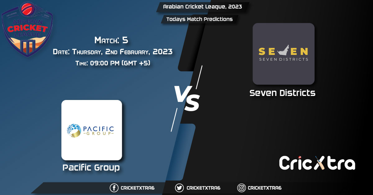 Arabian Cricket League, 2023, PAG vs SVD 5th Match Prediction, Fantasy Cricket Tips, Pitch Report and Injury Update