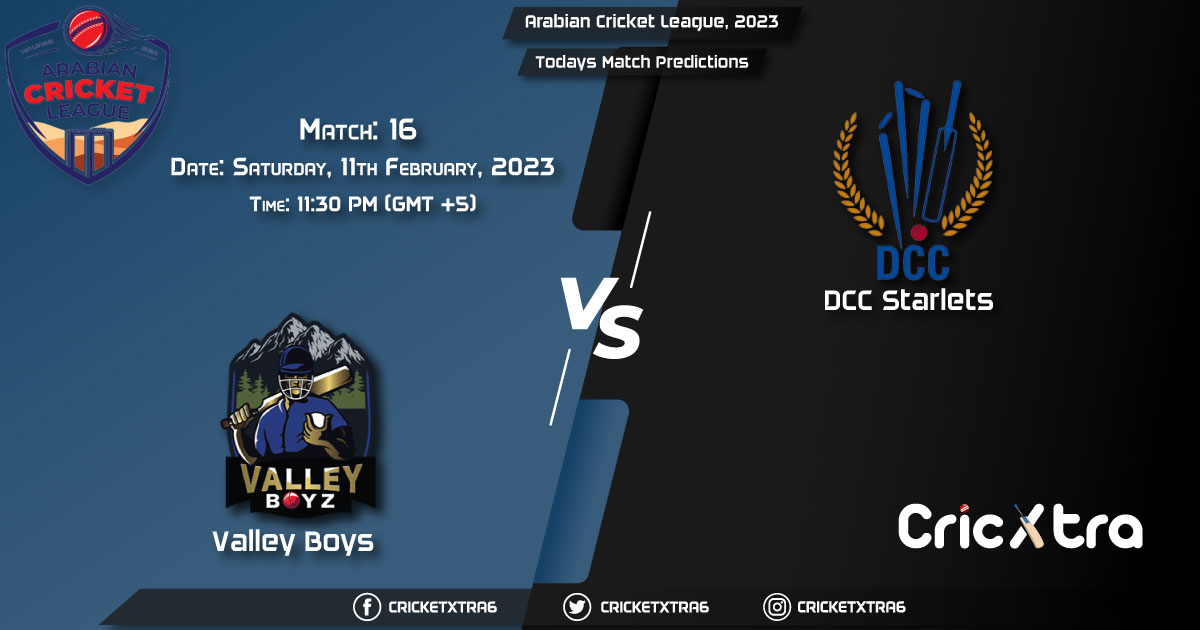 Arabian Cricket League, 2023, VB vs DCS 16th Match Prediction, Fantasy Cricket Tips, Pitch Report and Injury Update