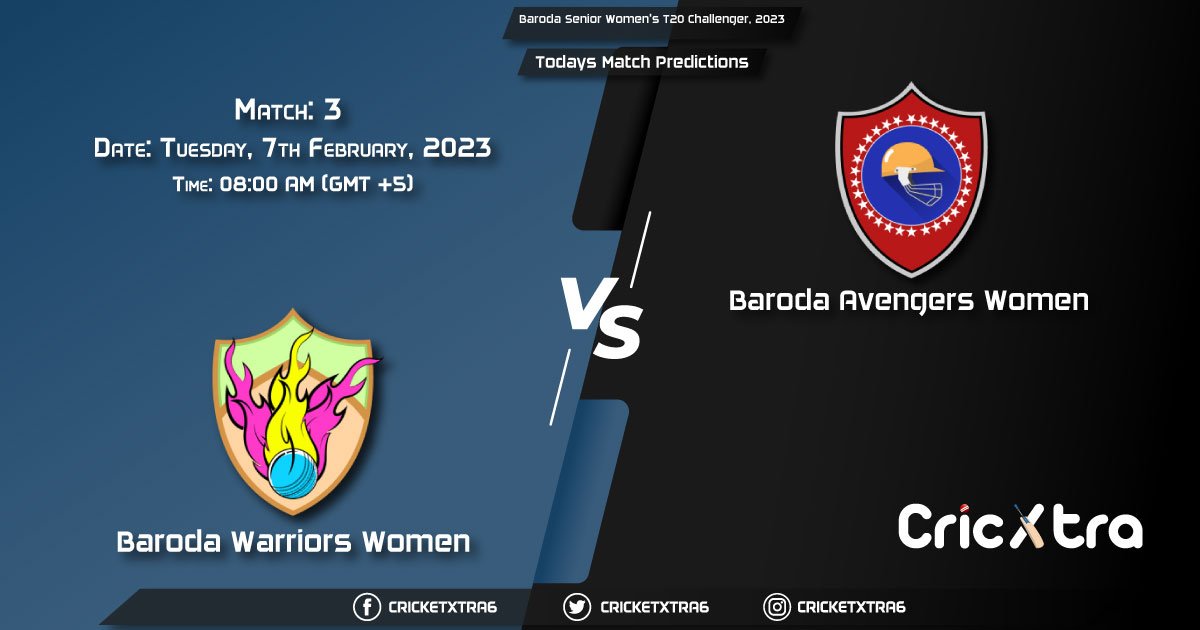 Baroda Senior Women's T20 Challenger, 2023, BA-W vs BW-W 3rd Match Prediction, Fantasy Cricket Tips, Pitch Report and Injury Update