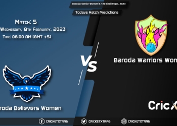 Baroda Senior Women's T20 Challenger, 2023, BBE-W vs BW-W 5th Match Prediction, Fantasy Cricket Tips, Pitch Report and Injury Update