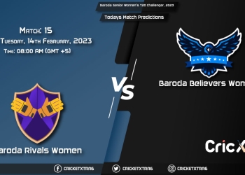 Baroda Senior Women's T20 Challenger, 2023, BR-W vs BBE-W 15th Match Prediction, Fantasy Cricket Tips, Pitch Report and Injury Update