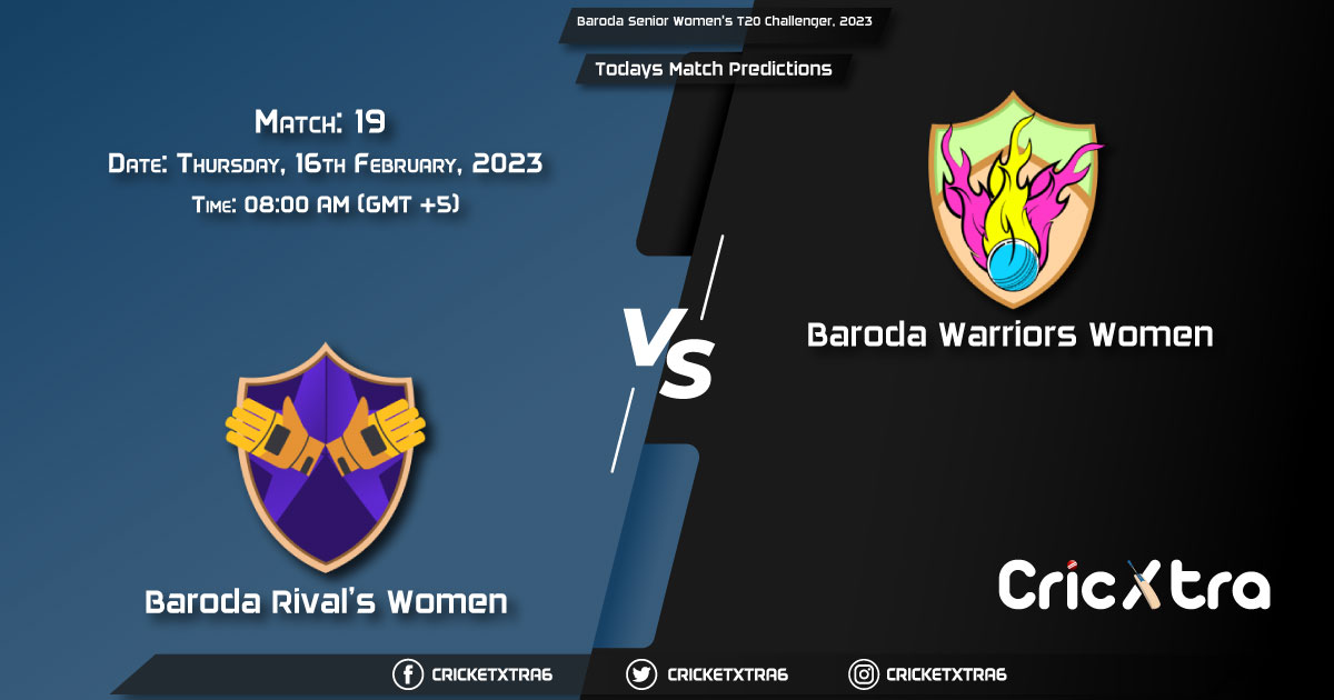 Baroda Senior Women's T20 Challenger, 2023, BR-W vs BW-W 19th Match Prediction, Fantasy Cricket Tips, Pitch Report and Injury Update