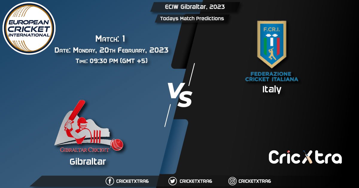 ECIW Gibraltar, 2023, GIB-W vs ITA-W 1st Match Prediction, Fantasy Cricket Tips, Pitch Report and Injury Update