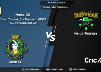 ECS Malta, 2023, GOZ vs MSW 35th Match Prediction, Fantasy Cricket Tips, Pitch Report and Injury Update