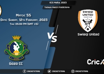ECS Malta, 2023, GOZ vs SWU 55th Match Prediction, Fantasy Cricket Tips, Pitch Report and Injury Update