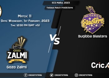 ECS Malta, 2023, GZZ vs BBL 11th Match Prediction, Fantasy Cricket Tips, Pitch Report and Injury Update