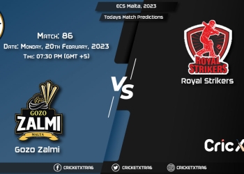 ECS Malta, 2023, GZZ vs RST 86th Match Prediction, Fantasy Cricket Tips, Pitch Report and Injury Update