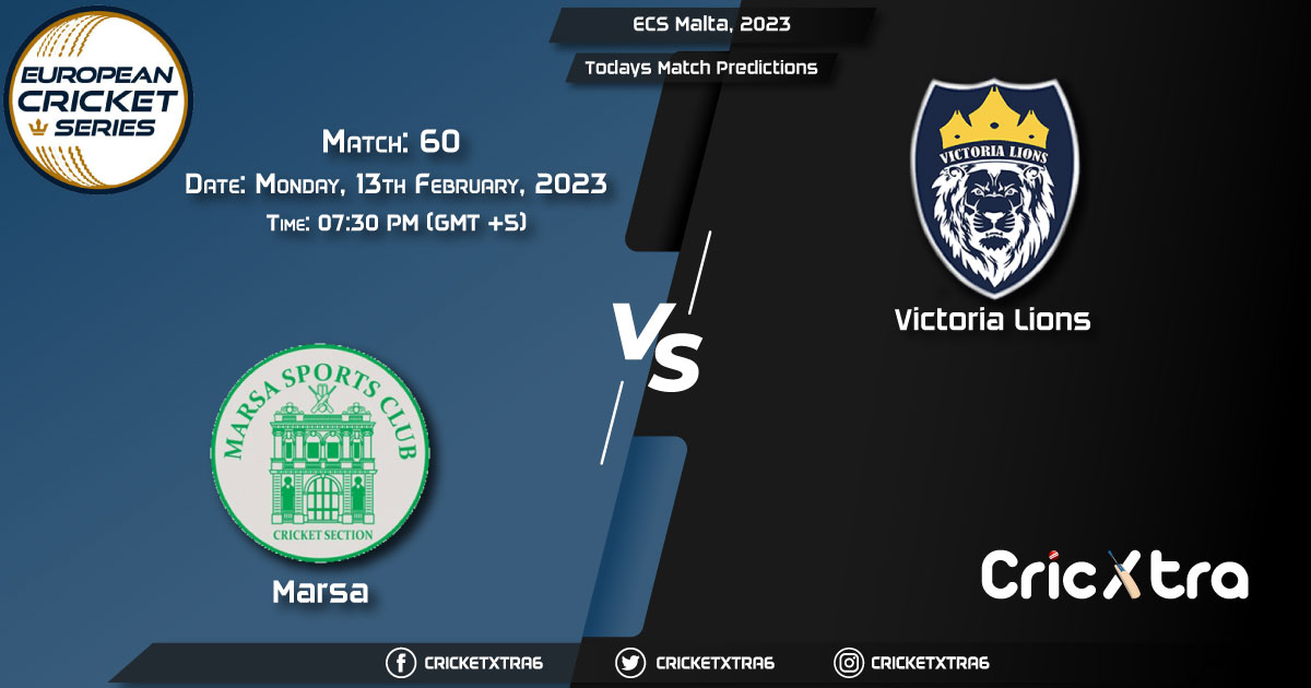 ECS Malta, 2023, MAR VS VLS 60th Match Prediction, Fantasy Cricket Tips, Pitch Report and Injury Update