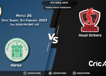 ECS Malta, 2023, MAR vs RST 26th Match Prediction, Fantasy Cricket Tips, Pitch Report and Injury Update