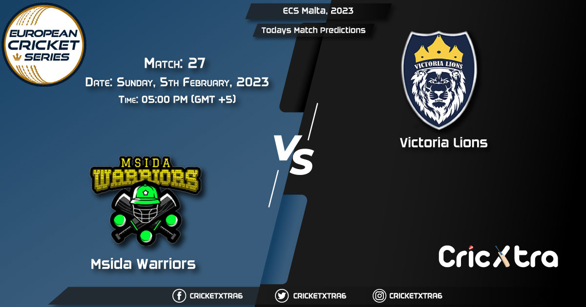 ECS Malta, 2023, MSW vs VLS 27th Match Prediction, Fantasy Cricket Tips, Pitch Report and Injury Update