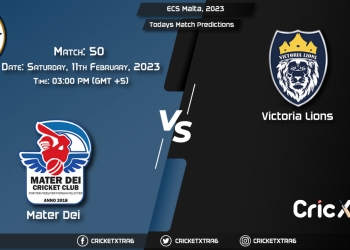 ECS Malta, 2023, MTD vs VLS 50th Match Prediction, Fantasy Cricket Tips, Pitch Report and Injury Update