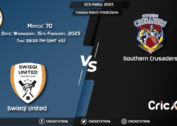ECS Malta, 2023, SWU vs SOC 70th Match Prediction, Fantasy Cricket Tips, Pitch Report and Injury Update