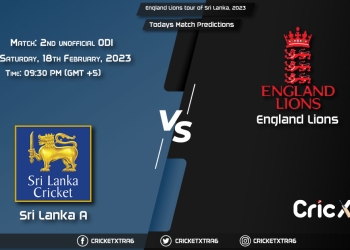 England Lions tour of Sri Lanka, 2023, SL-A vs EN-A 2nd unofficial ODI Prediction, Fantasy Cricket Tips, Pitch Report and Injury Update