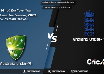 England Under-19s tour of Australia, 2023, AU-U19 vs EN-U19 2nd Youth Test Match Prediction, Fantasy Cricket Tips, Pitch Report and Injury Update