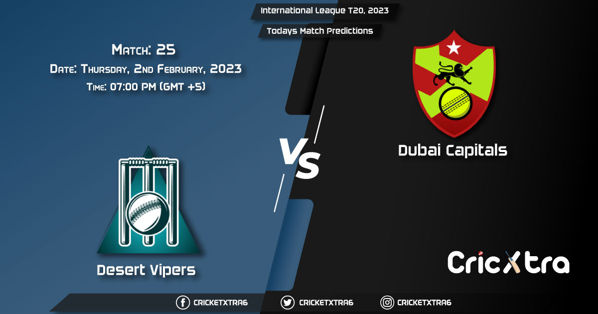 International League T20, 2023, DV vs DC 25th Match Prediction, Fantasy Cricket Tips, Pitch Report and Injury Update
