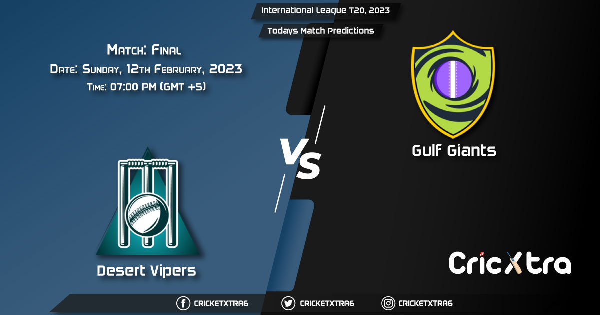 International League T20, 2023, DV vs GG Final Match Prediction, Fantasy Cricket Tips, Pitch Report and Injury Update