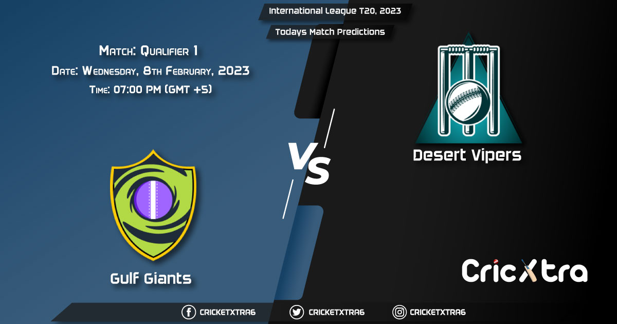 International League T20, 2023, GG vs DV Qualifier 1 Match Prediction, Fantasy Cricket Tips, Pitch Report and Injury Update