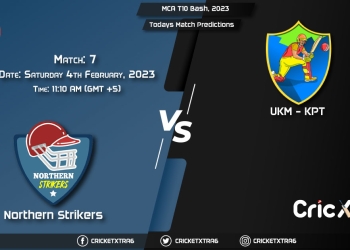 MCA T10 Bash, 2023, NS vs UKM 7 Match Prediction, Fantasy Cricket Tips, Pitch Report and Injury Update