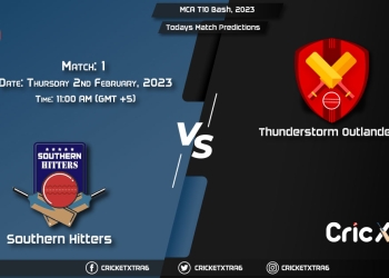 MCA T10 Bash, 2023, SOH vs TO 1st Match Prediction, Fantasy Cricket Tips, Pitch Report and Injury Update